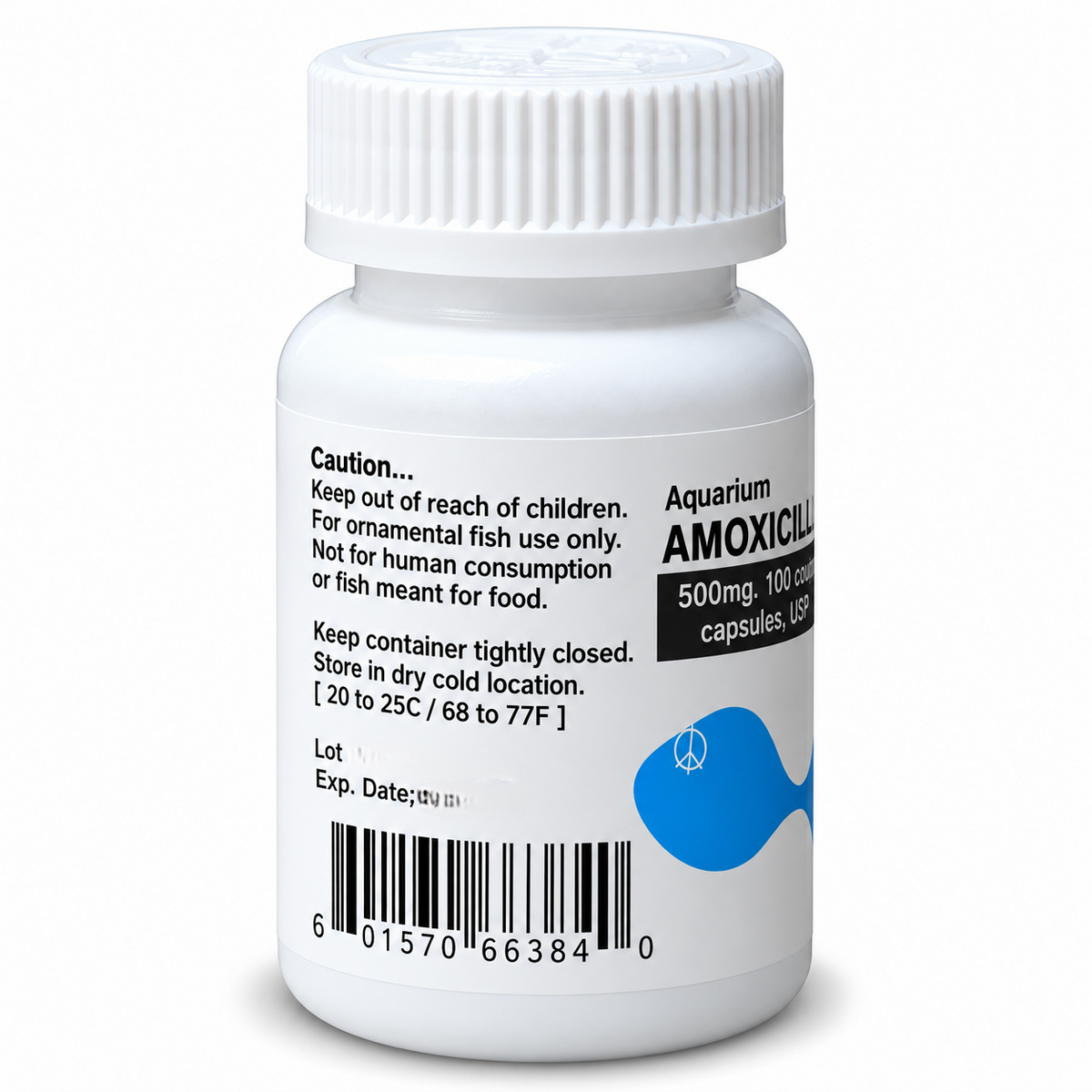 Fish Mox Amoxicillin 500 mg – 100 Capsules