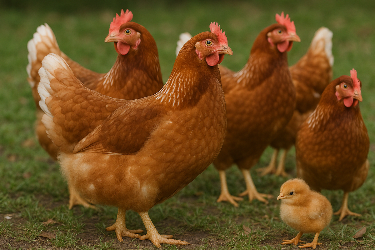 ISA Brown Small Flock - AI-generated placeholder image