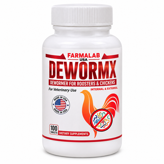 Dewormx (Tablets) - ALL NATURAL DEWORMER - for Chickens & Other Poultry