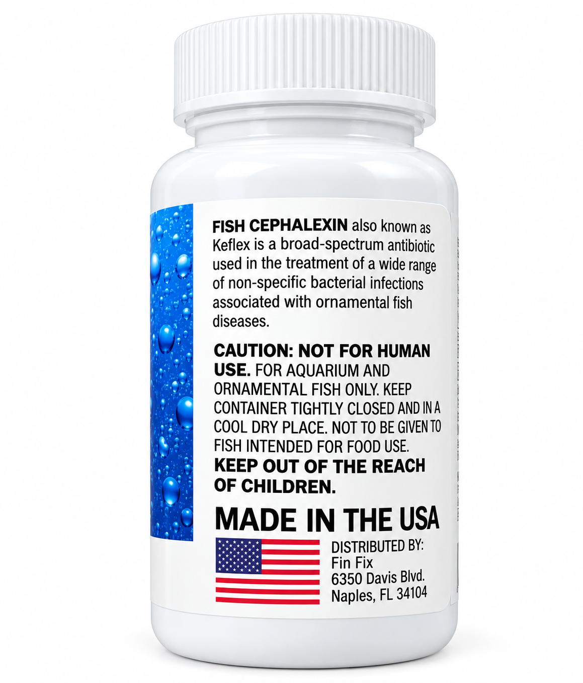 Fin Flex Cephalexin 500 mg – 60 Capsules