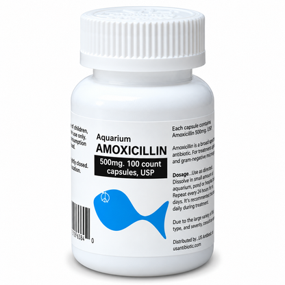 Fish Mox Amoxicillin 500 mg – 100 Capsules