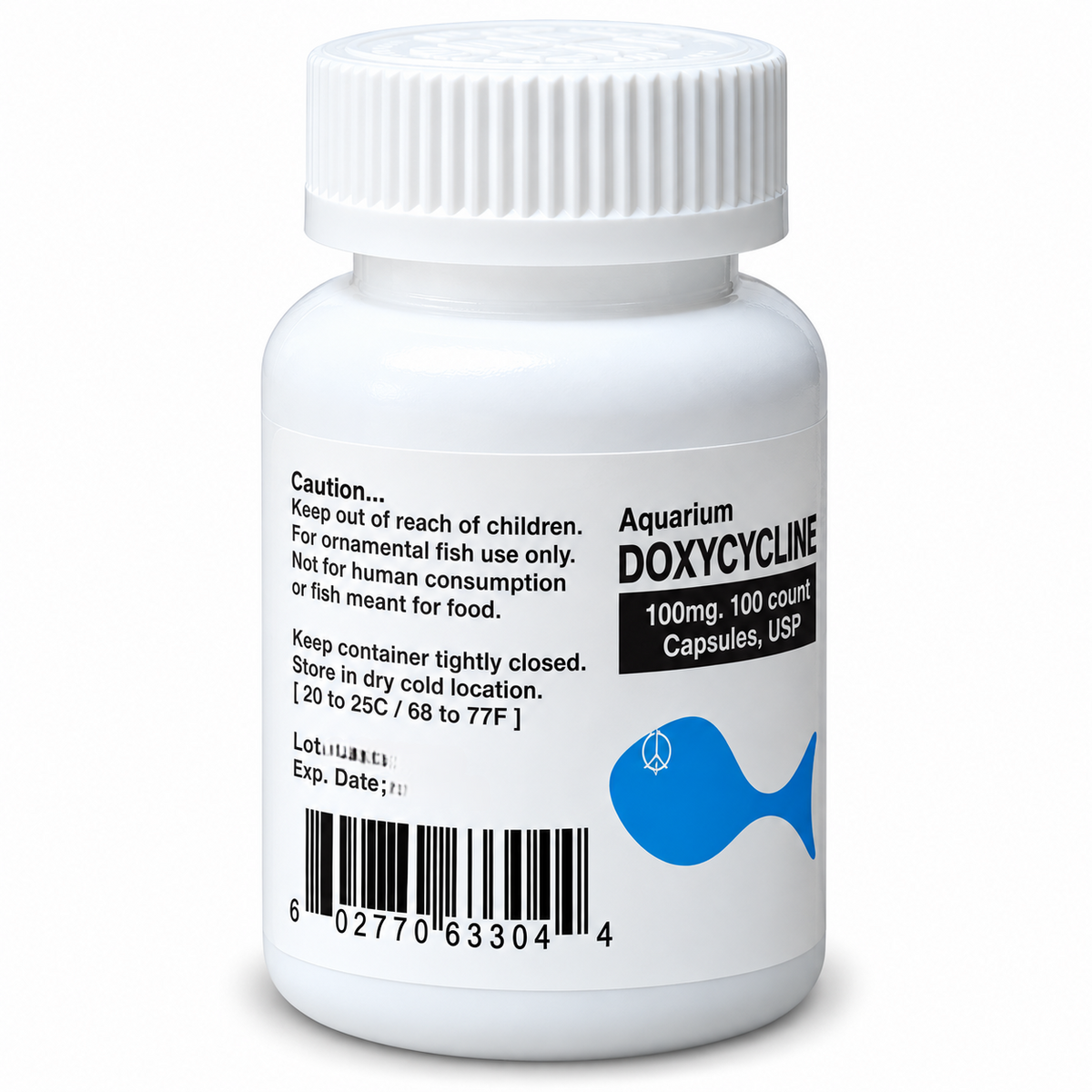 Aquarium Doxycycline 100 mg – 100 Count