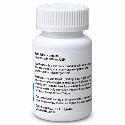 Fish Levofloxacin 500 mg – 30 Tablets