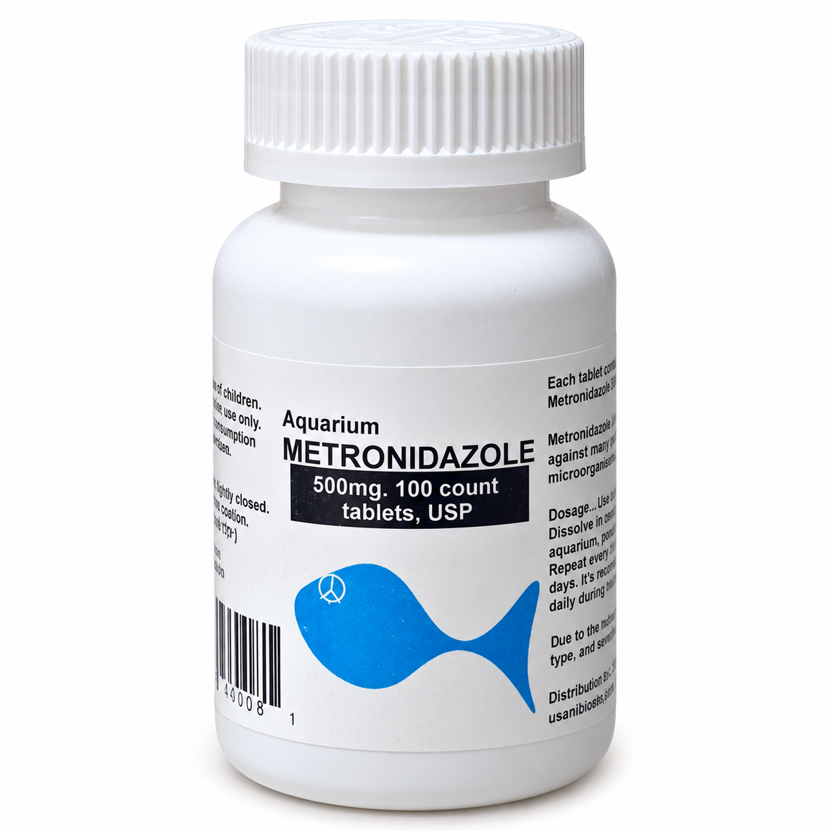 Aquarium Metronidazole 500 mg – 100 Tablets