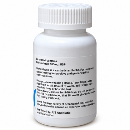 Aquarium Metronidazole 500 mg – 100 Tablets