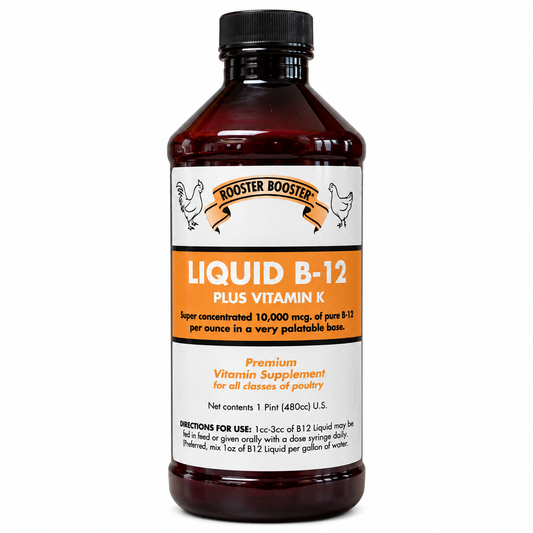 Rooster Booster Liquid Vitamin B-12 Super Concentrated - 16 oz