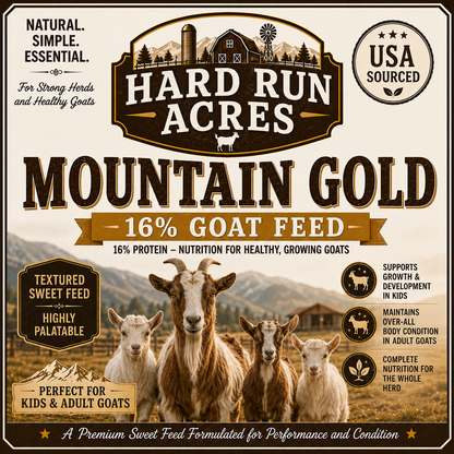 Mountain Gold 16% Goat Feed