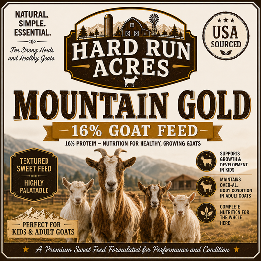 Mountain Gold 16% Goat Feed