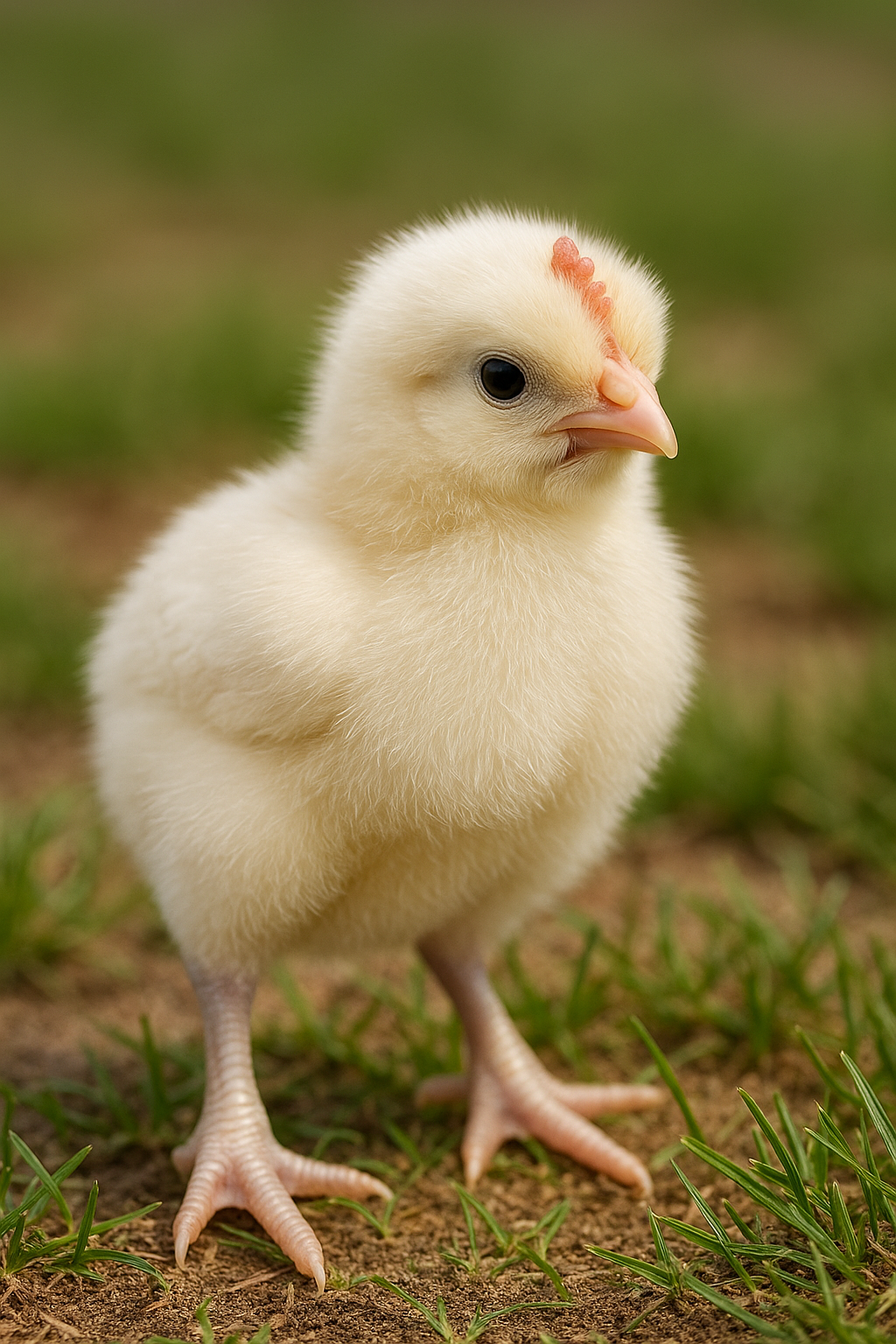 American Bresse Day-Old Chick - AI-generated placeholder image