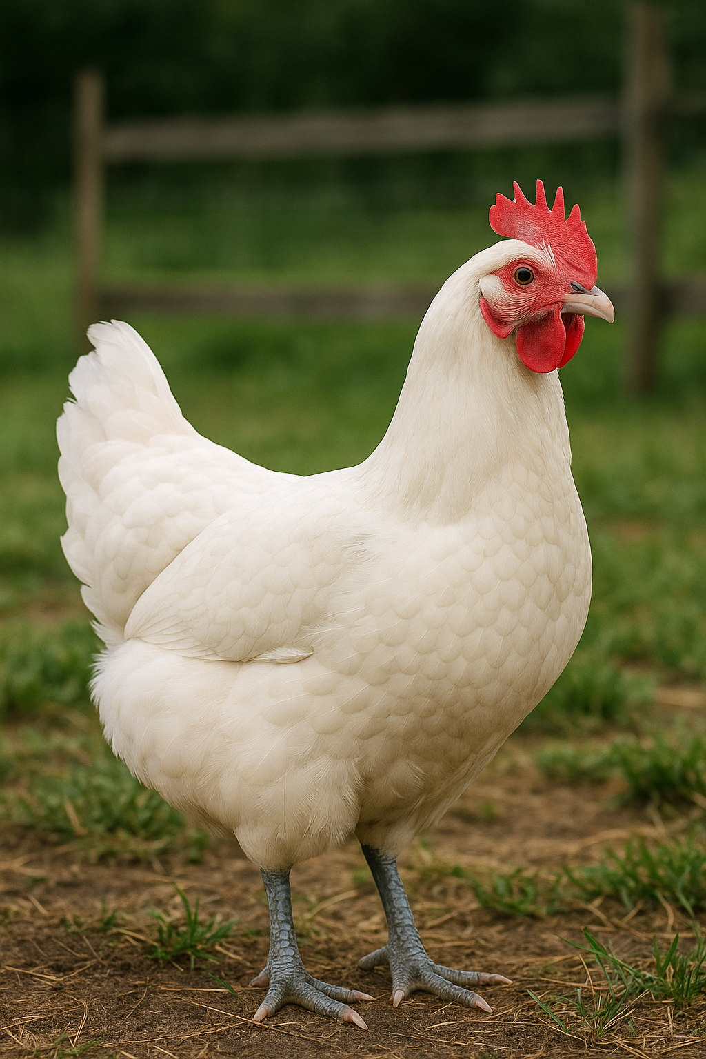 American Bresse Hen - AI-generated placeholder image