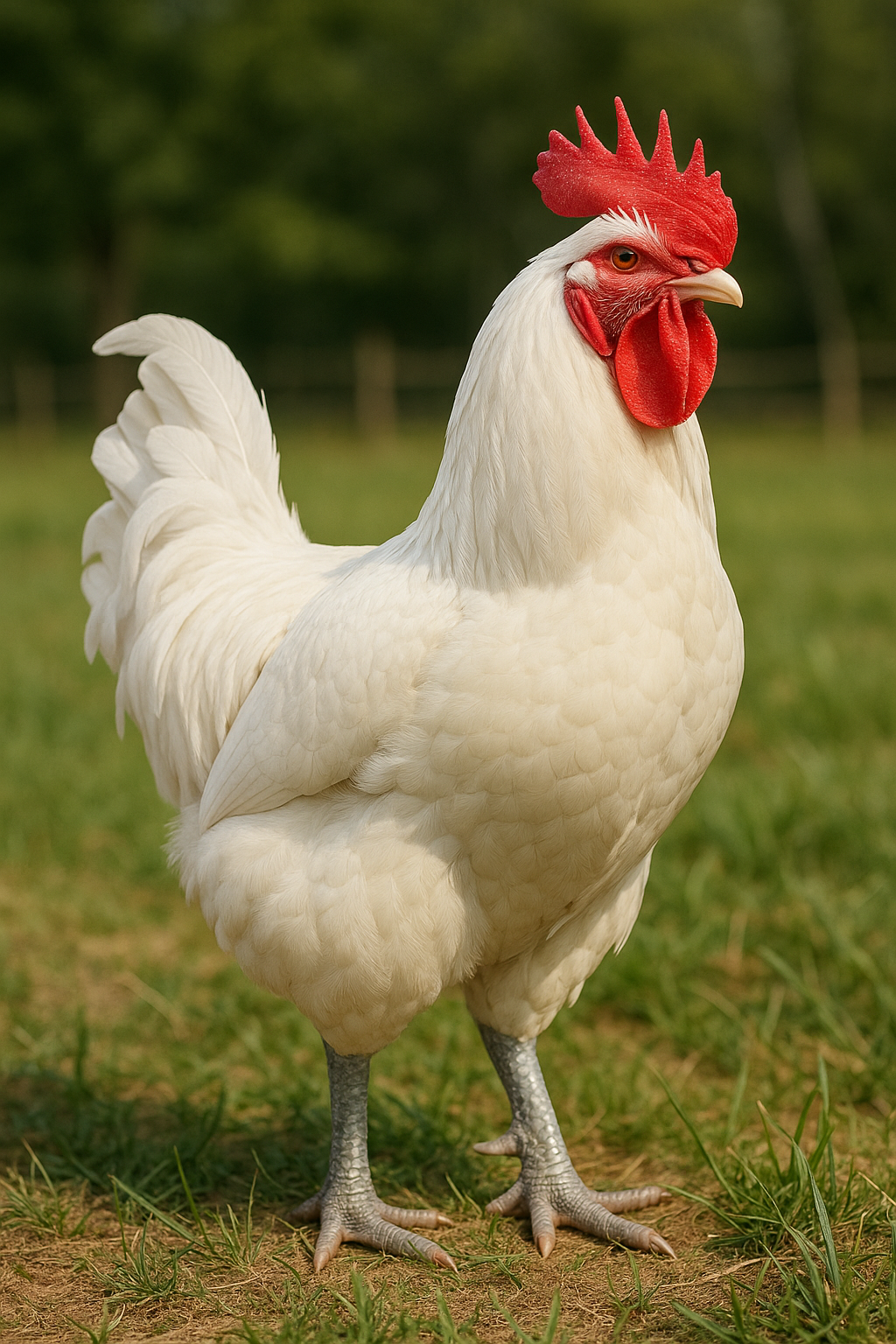 American Bresse Rooster - AI-generated placeholder image