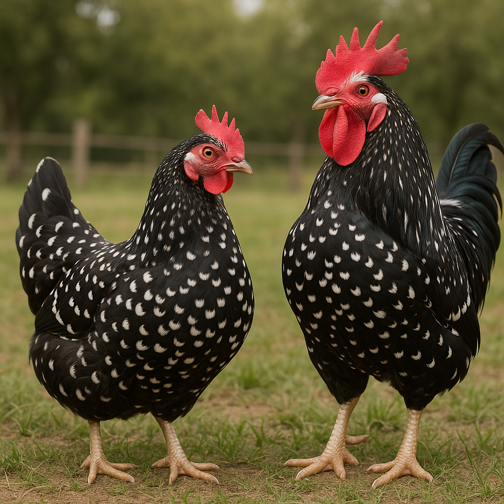 Ancona Hen & Rooster - AI-generated placeholder image