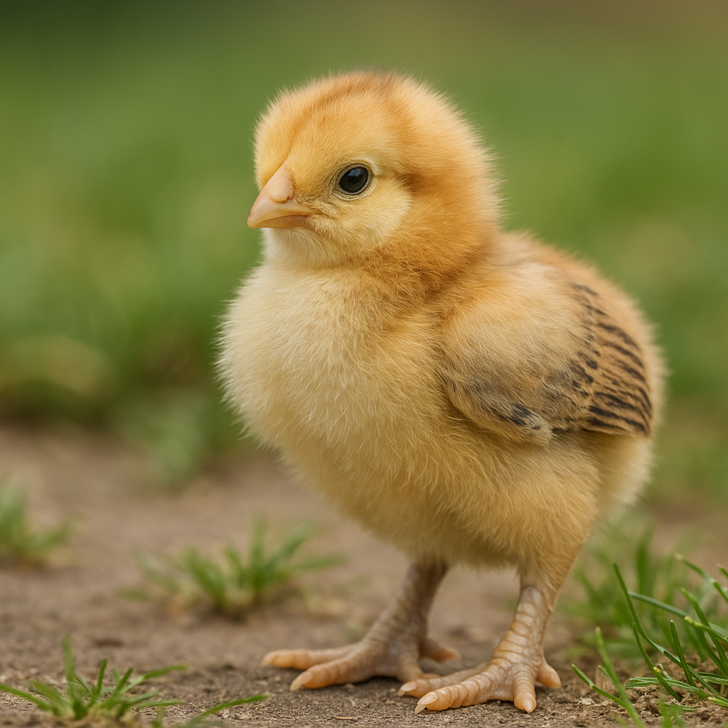 Buff Brahma Day-Old Chick - AI-generated placeholder image