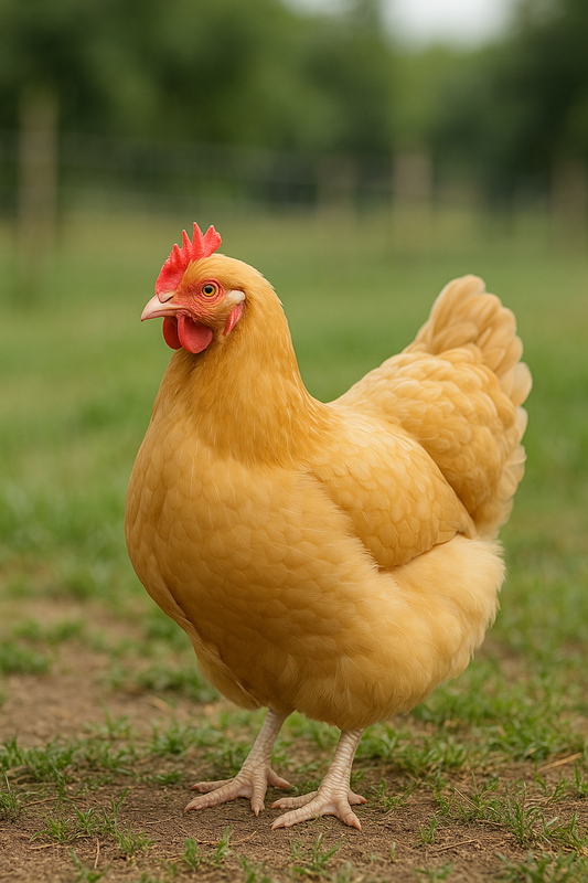 Buff Orpington Hen - AI-generated placeholder image