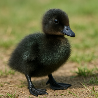 Cayuga Day-Old Duckling - AI-generated placeholder image