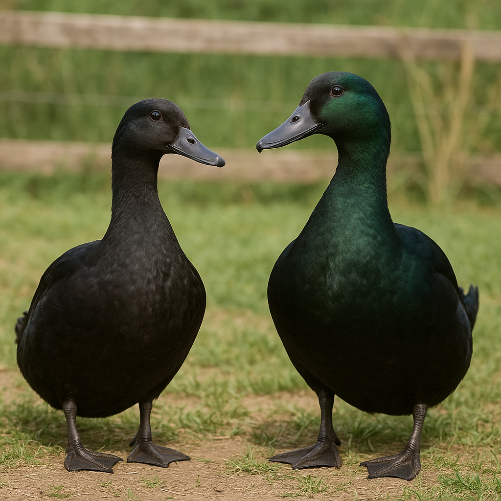 Cayuga Duck & Drake - AI-generated placeholder image