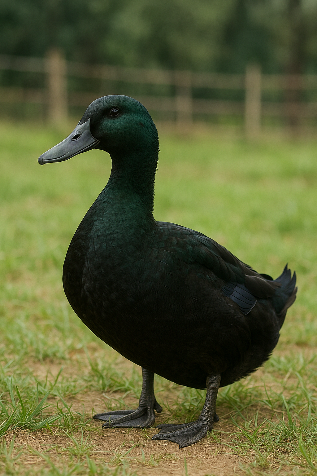 Cayuga Drake - AI-generated placeholder image