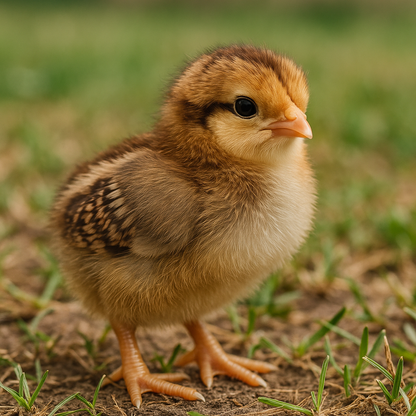 Easter Egger Day-Old Chick - AI-generated placeholder image