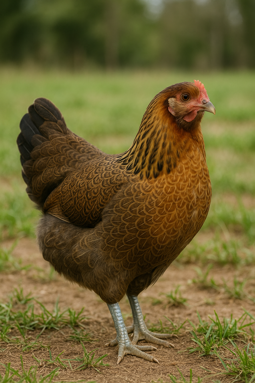 Easter Egger Hen - AI-generated placeholder image
