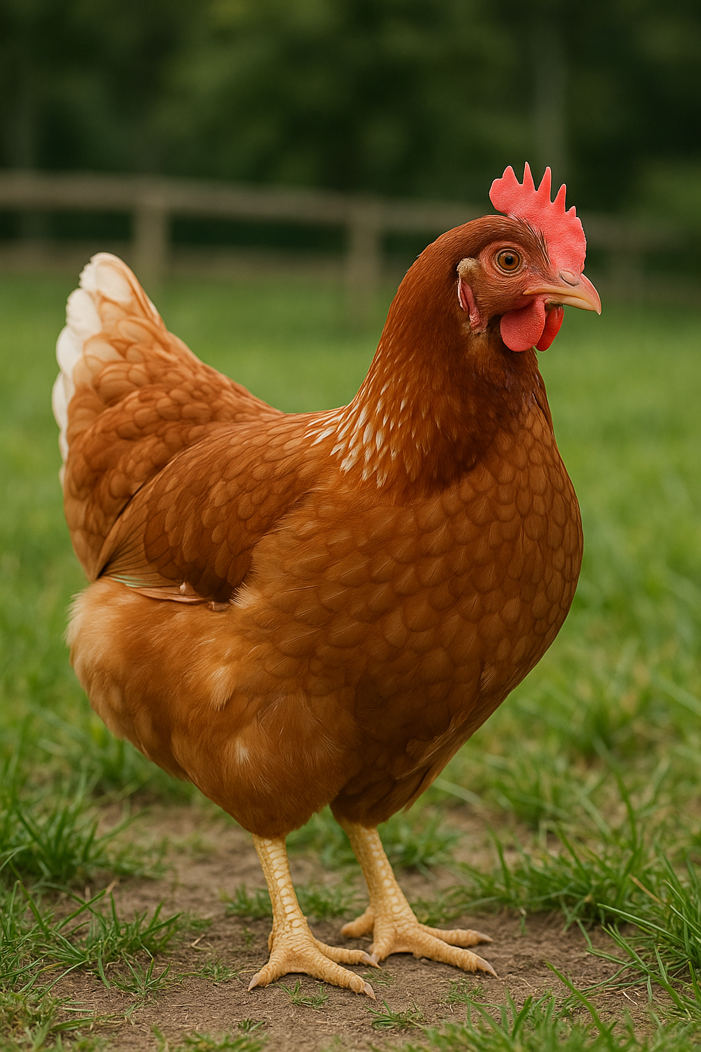 ISA Brown Hen - AI-generated placeholder image