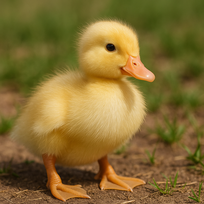 Jumbo Pekin Day-Old Duckling - AI-generated placeholder image