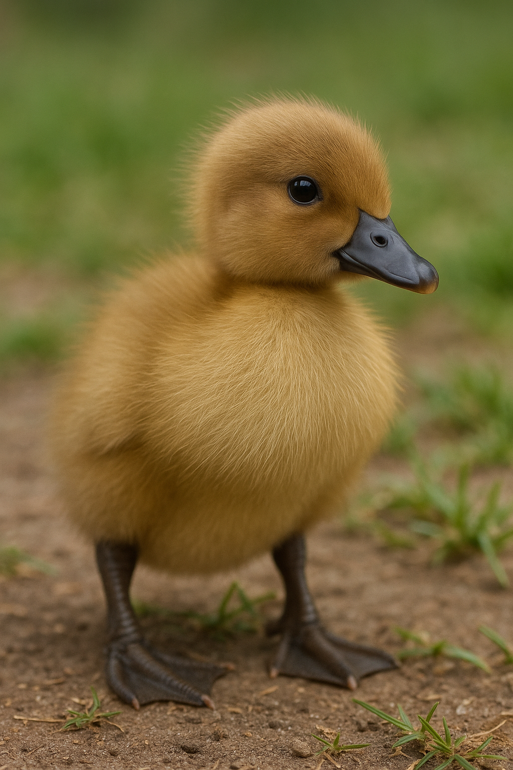 Khaki Campbell Day-Old Duckling - AI-generated placeholder image