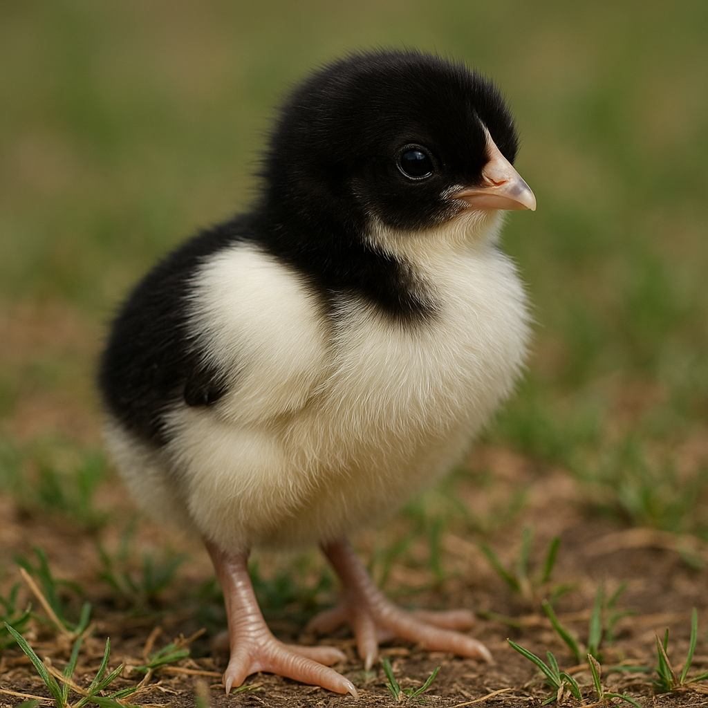 Lakenvelder Day-Old Chick - AI-generated placeholder image