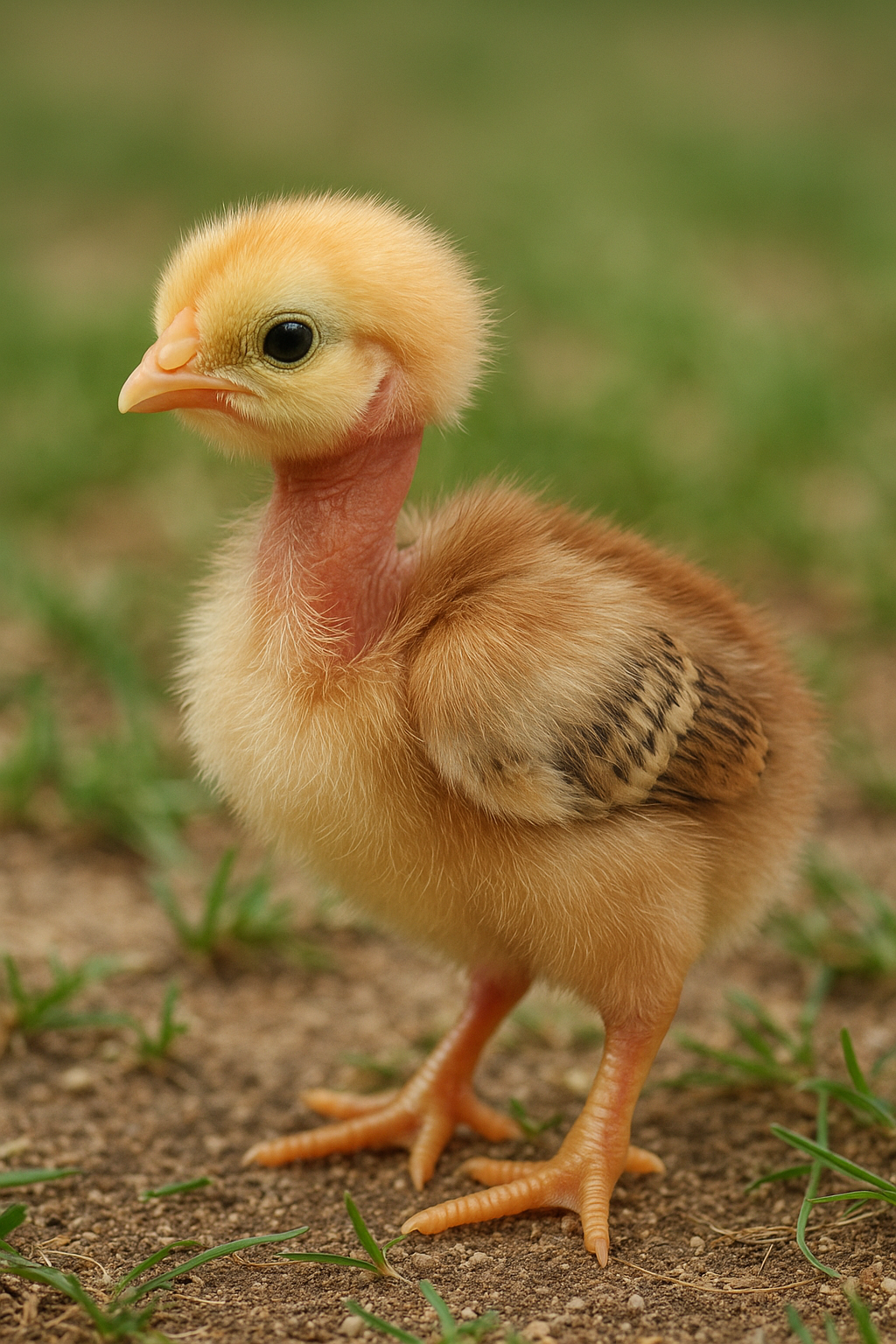 Necked Neck Day-Old Chick - AI-generated placeholder image