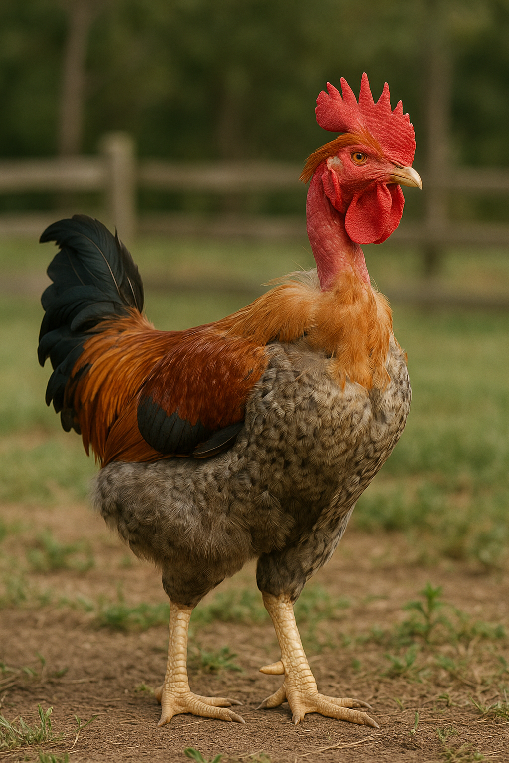 Necked Neck Rooster - AI-generated placeholder image