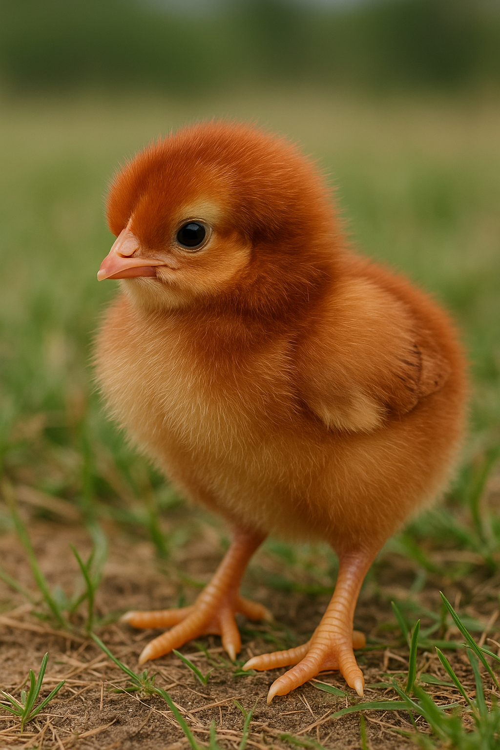 New Hampshire Red Day-Old Chick - AI-generated placeholder image