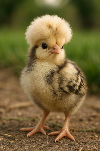 Polish Day-Old Chick - AI-generated placeholder image