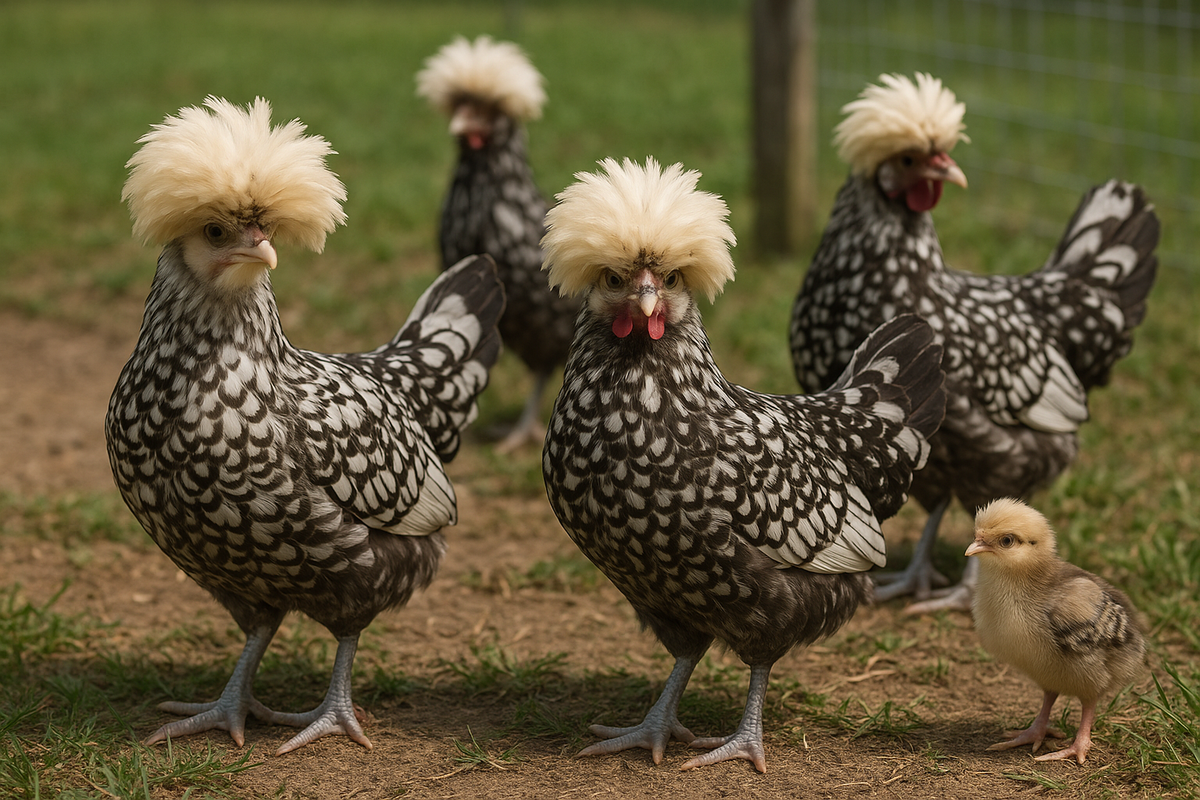 Polish Small Flock - AI-generated placeholder image