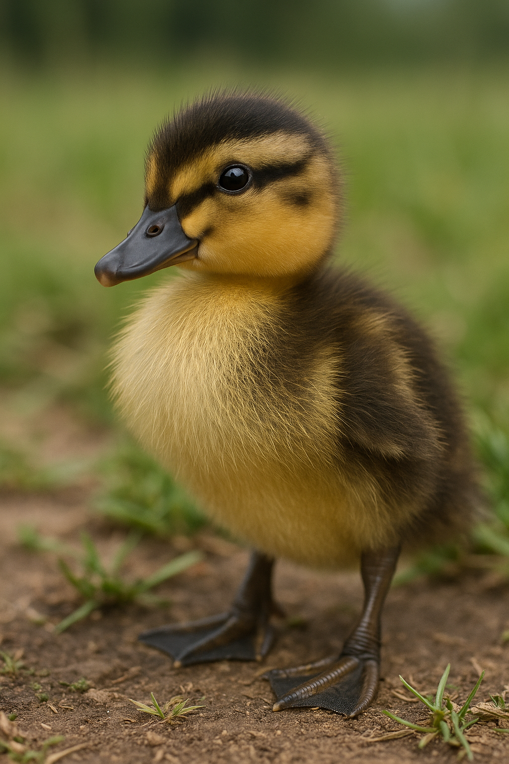 Rouen Day-Old Duckling - AI-generated placeholder image