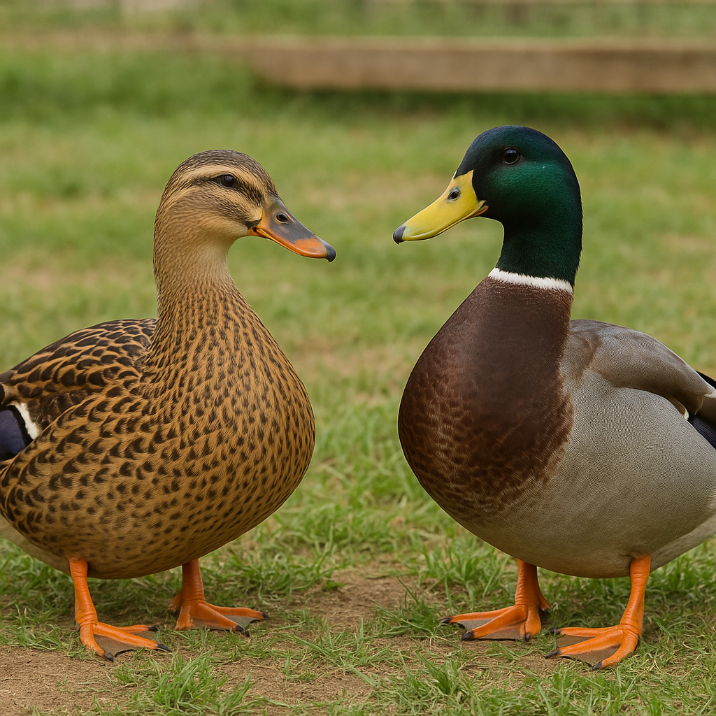 Rouen Duck & Drake - AI-generated placeholder image
