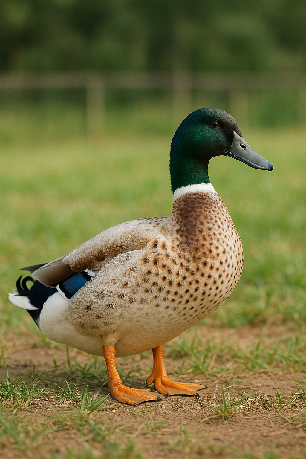 Welsh Harlequin Drake - AI-generated placeholder image