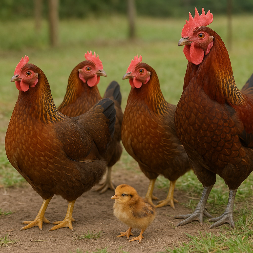 Welsummer Small Flock - AI-generated placeholder image