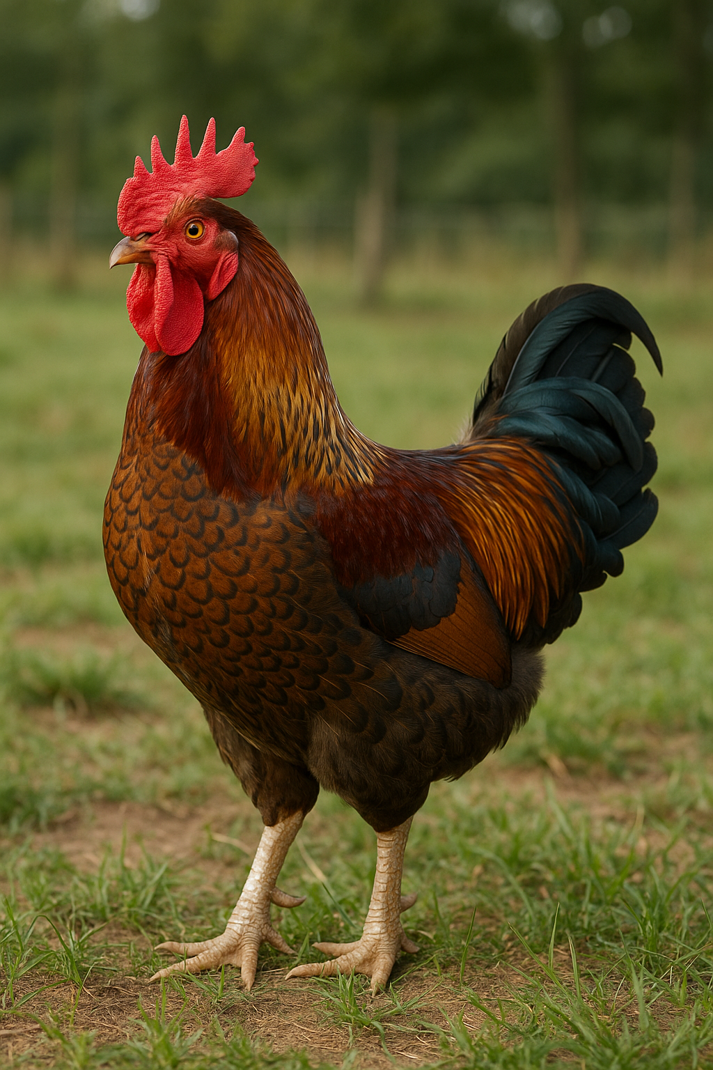 Welsummer Rooster - AI-generated placeholder image