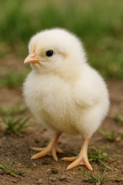 White Rocks Day-Old Chick - AI-generated placeholder image