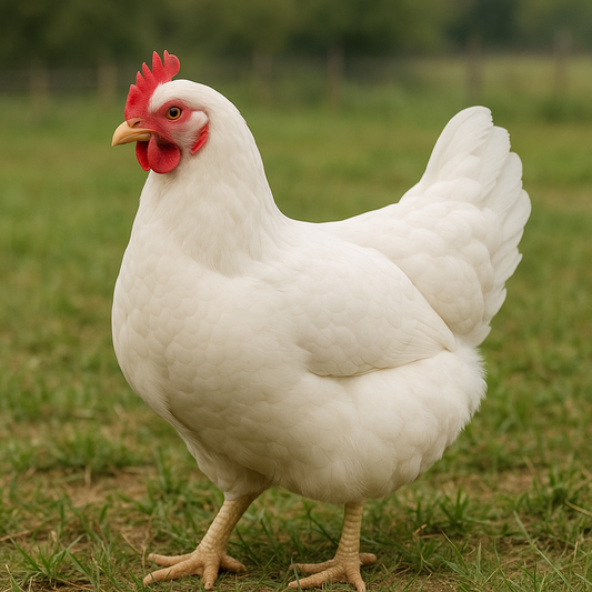 White Rocks Hen - AI-generated placeholder image